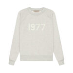 Essentials Crewneck 1977 Gray Sweatshirt