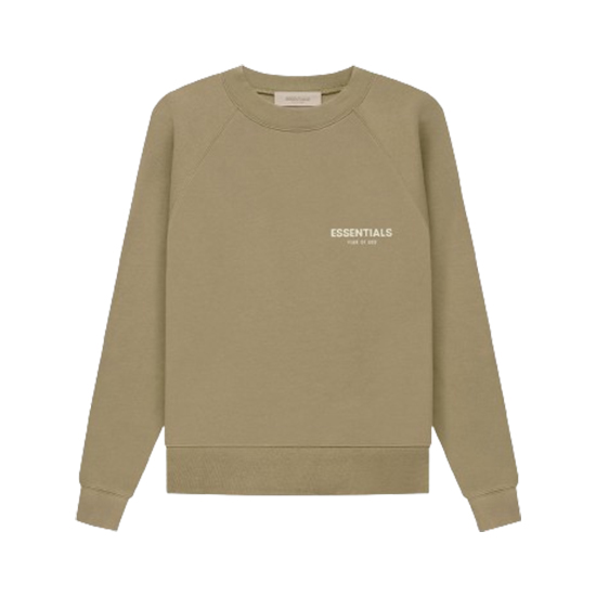 Essentials Fear OF God Crewneck Brown Sweatshirt