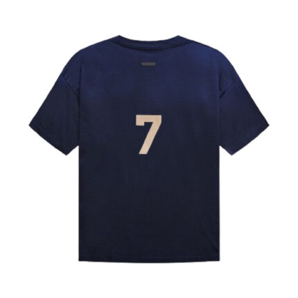 Fear OF God 7 Tee Navy Blue