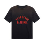 Fear OF God Baseball Black Tee