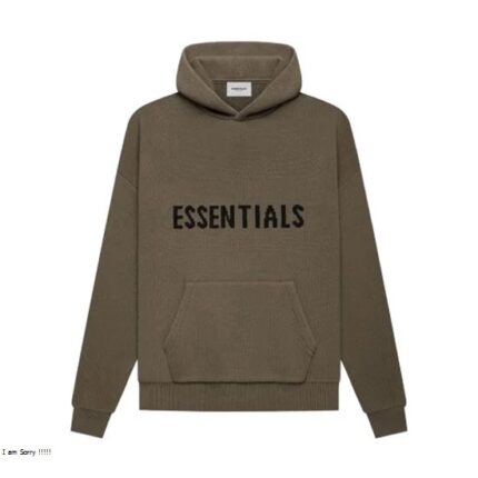 Fear of God Essentials Knit Pullover Hoodie